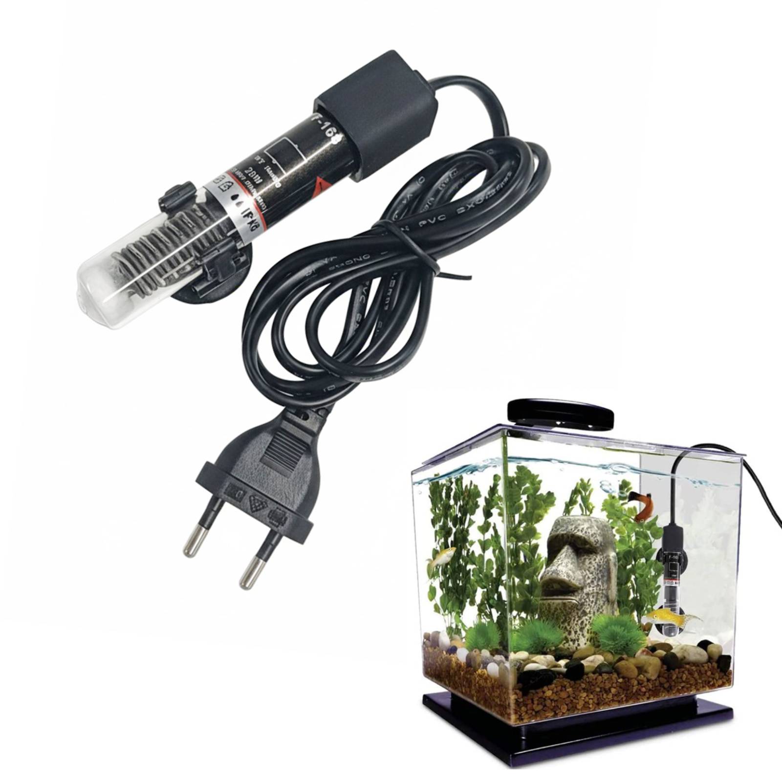 Fish Tank Heater - سخان حوض سمك صغير غاطسة خزان