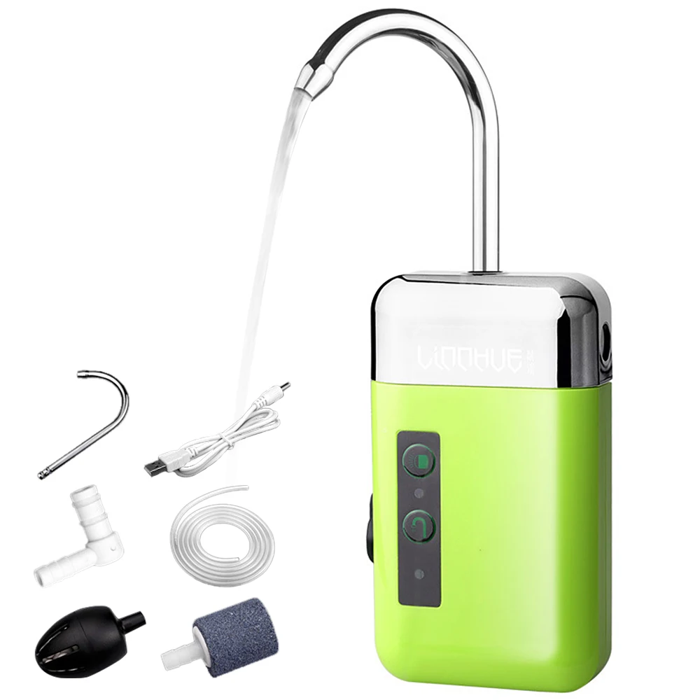 Aquarium Pump - مضخة هواء ذكية قابلة لإعادة الشحن