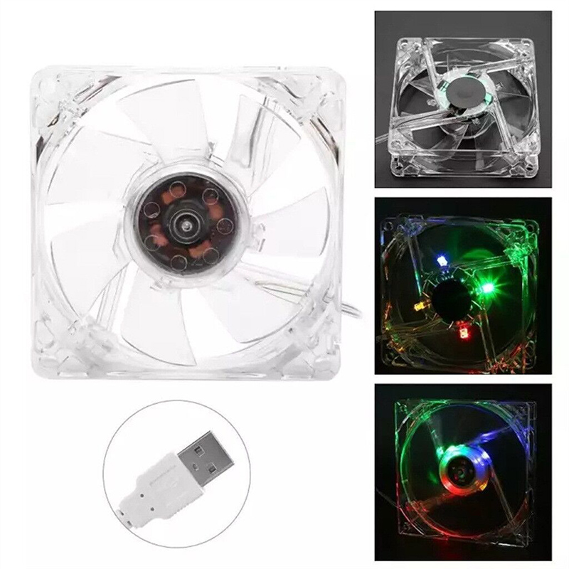 Fish Tank Heater - مروحة USB 5 فولت لقفص الهامستر،