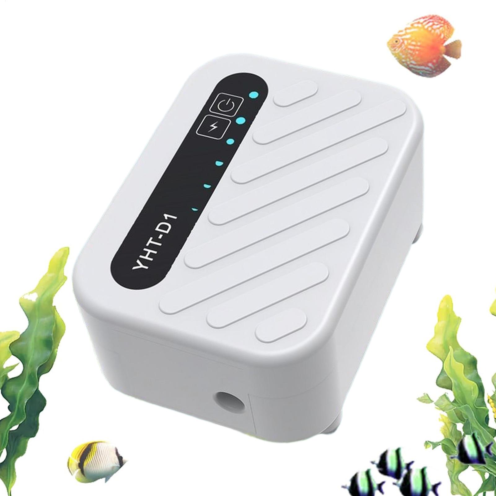 حوض السمك مضخة هواء المحمولة ح - مراجعة Aquarium Pump وسعره