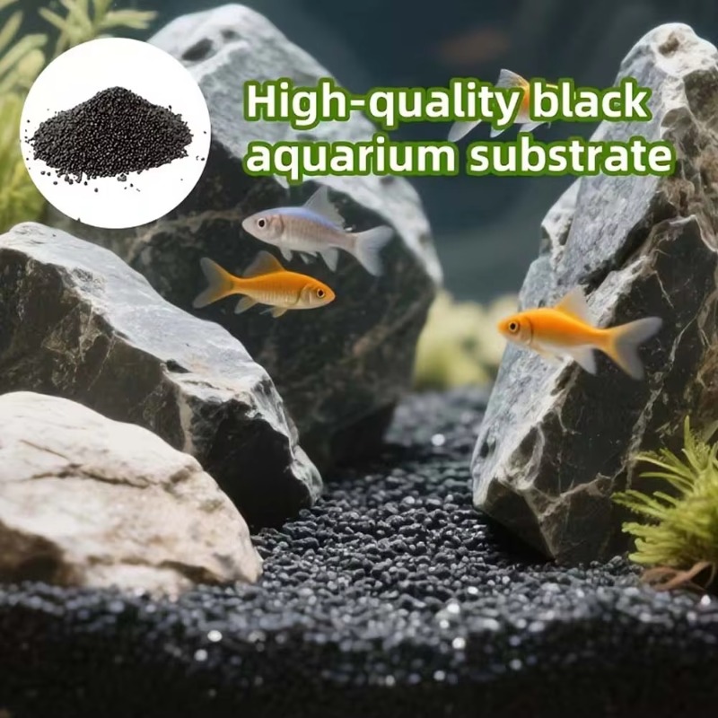 تربة حوض السمك السوداء للنباتا - مراجعة Fish Tank Gravel وسعره
