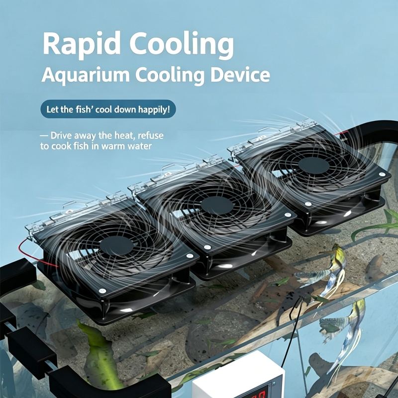 مروحة تبريد سريعة قابلة لتعديل - مراجعة Fish Tank Heater وسعره