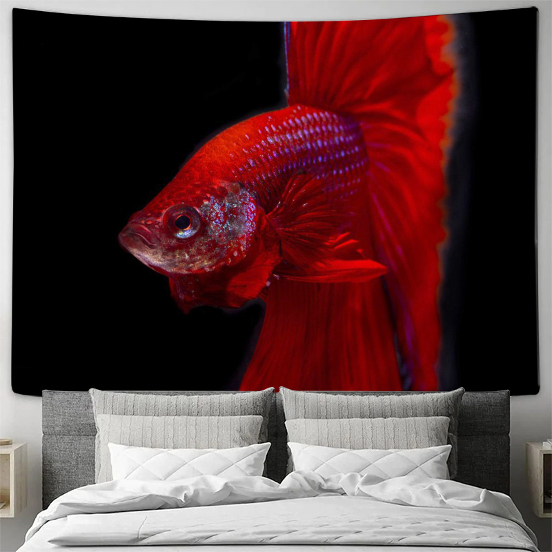 لوحة جدارية قماشية مطبوعة على  - مراجعة Aquarium Fish Betta وسعره